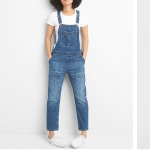 Gap Relaxed Denim Overalls